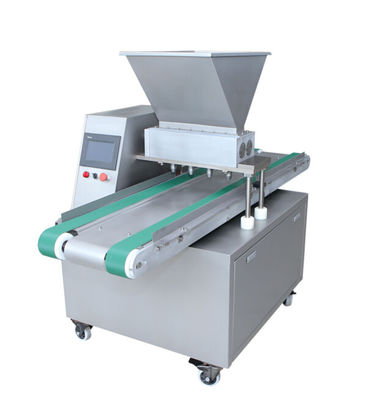 satın al Servo Motor Sürüş Kek Depositor Makinesi 600mm Çalışma Genişliği 6 Çıkarılabilir Memeler Çevrimiçi üretim