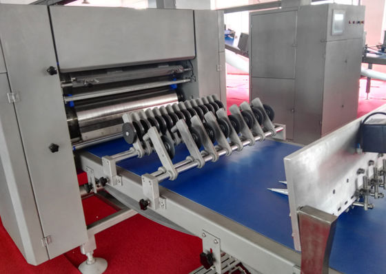 satın al 5 Satır Otomatik Besleme Pasta Üretim Hattı Pasta Swirls için Farklı Dolgular Çevrimiçi üretim
