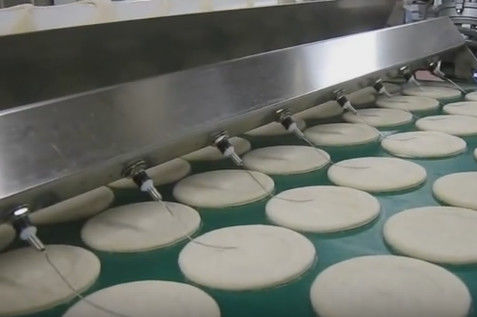 satın al Kolay Temiz Pizza Otomatik Makinesi, 3000 Kg / Hr Çıkışı Ticari Pizza Ekipmanları Çevrimiçi üretim