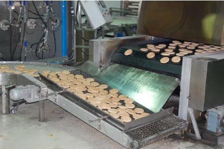 satın al Hamur Açma Sistemi ile Tam Otomatik Pita Üretim Hattı 850 Mm Bant Genişliği Çevrimiçi üretim