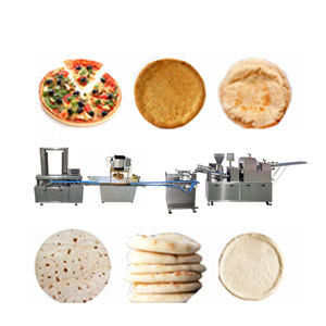 satın al Tam Otomatik Pizza Üretim Hattı Danimarka Hamuru Laminasyon Makinesi Çevrimiçi üretim