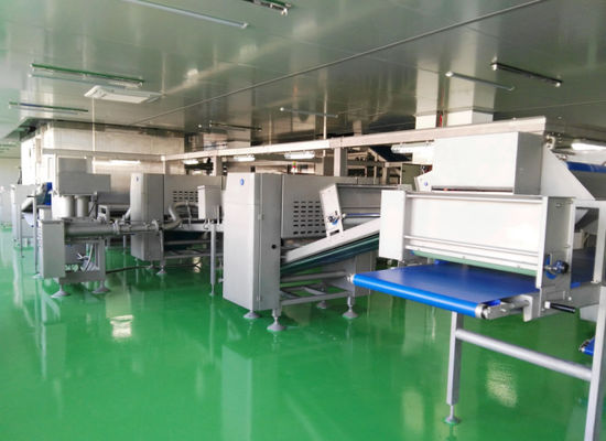 satın al -40 Cro Otomatik Donma Tüneli Pasta Hamuru Laminasyon Makinesi Kruvasan ve sasuage rulo için Çevrimiçi üretim