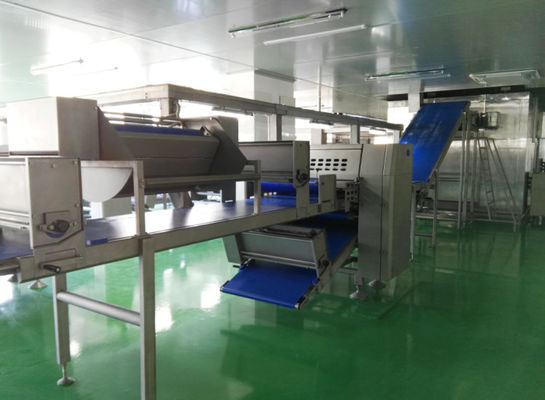 satın al 1500 Kg Hamur Kapasitesi Dolgulu Kumpas İçin Endüstriyel Otomatik Laminasyon Makinası online manufacture