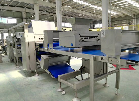 satın al Danimarkalı Pasta için Z Şekil Yerleştirilen Pasta Laminasyon Makinası Özelleştirilmiş Kemer Genişliği online manufacture