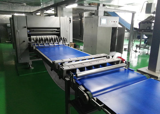 satın al Otomatik Dondurulmuş Endüstriyel Pasta Makinesi 35kw Yarı Mamul Pasta Dondurulmuş Hamur için Çevrimiçi üretim