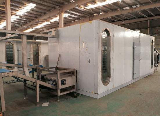 satın al 1200 kg / h-1500kg / h Otomatik Dondurma Hamur Laminasyon Makinesi, Sıcaklık ile Puf Böreği Yapma Makinesi. Çevrimiçi üretim