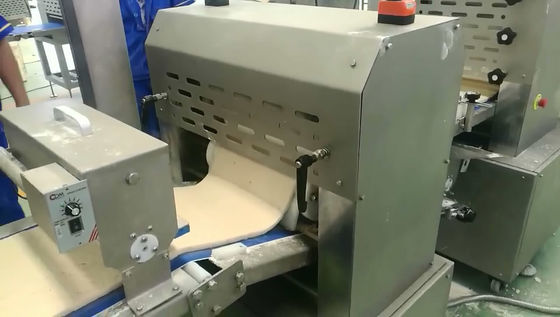 satın al Kare Şekilli Pizza için Tam Otomatik Dondurulmuş Pizza Üretim Hattı 100 - 270mm Çapı Çevrimiçi üretim