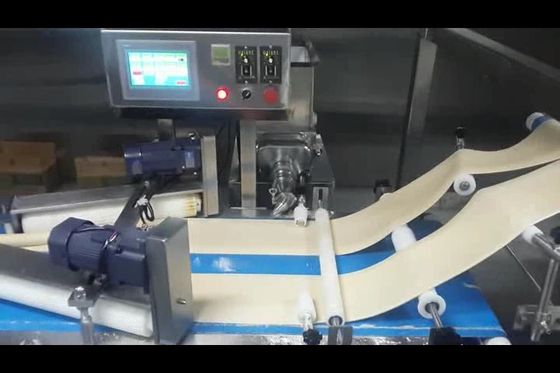 satın al İki Otomatik Dondurma Tüneli ile ZKS380 Küçük Puf Üretim Hattı online manufacture