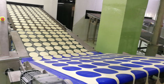 satın al Dokunmatik ekran ile donatılmış istikrarlı ve yüksek üretim kapasitesine sahip G1250 Perfct performans tortilla üretim hattı Çevrimiçi üretim